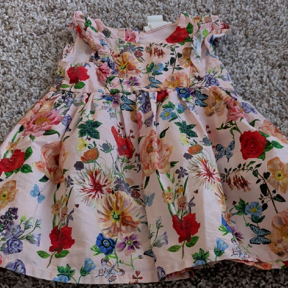 6/$35 H&M Kids Dress - Pink with Floral Print